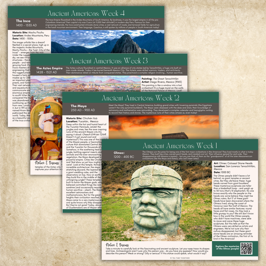 Ancient History: The Americas | Charlotte Mason Style History Curriculum