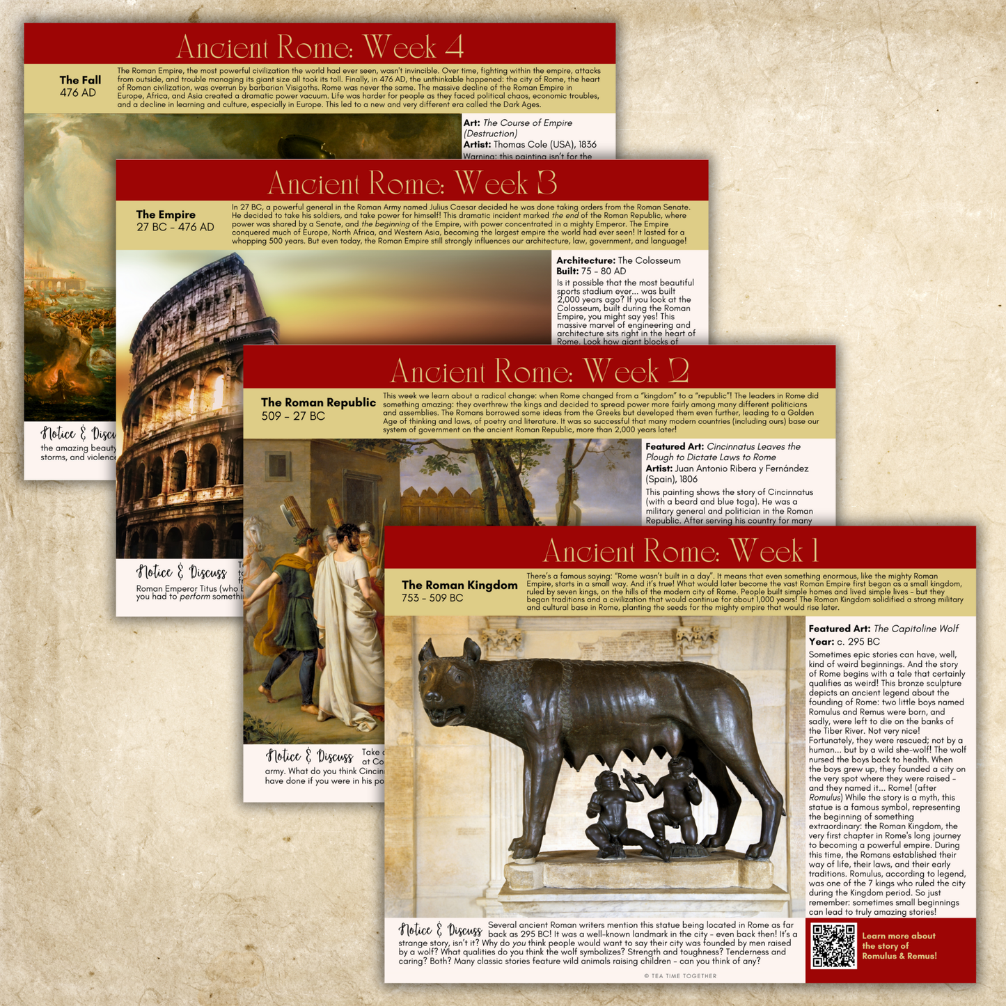 Ancient History: Ancient Rome | Charlotte Mason Style History Curriculum