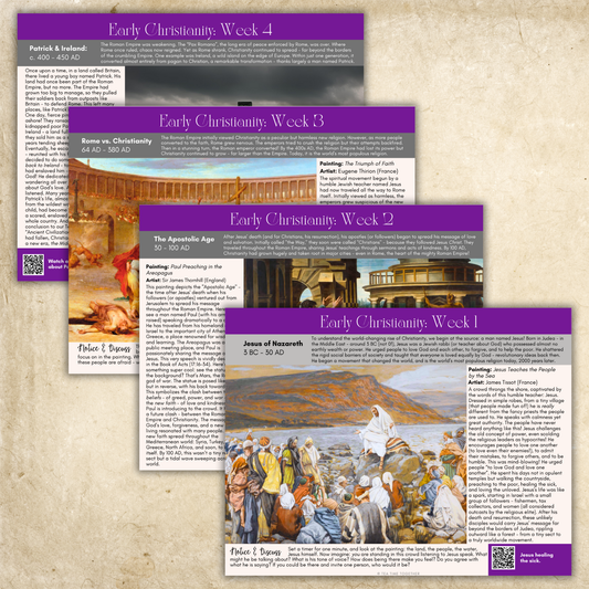Ancient History: Early Christianity | Charlotte Mason Style History Curriculum