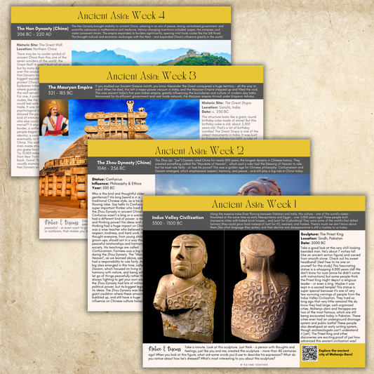 Ancient History: Asia | Charlotte Mason Style History Curriculum