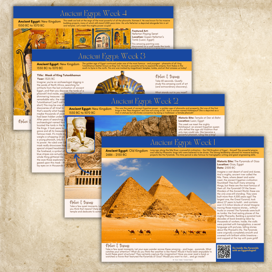 Ancient History: Egypt | Charlotte Mason Style History Curriculum