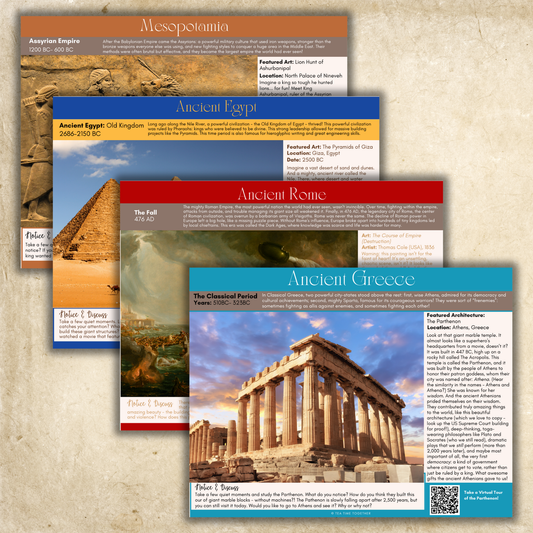 Bundle: Ancient History Tea Time Full Set (9 Units)