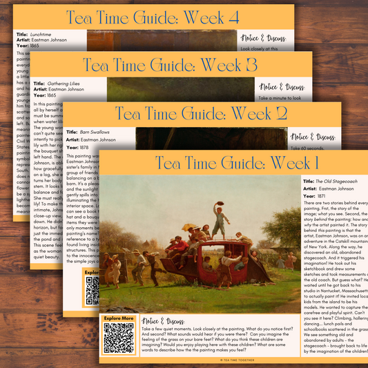 June Tea Time Guides | Art, Poetry & Classical Music
