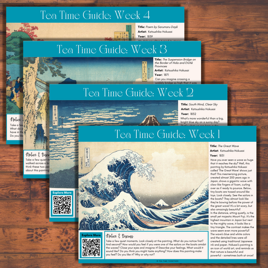July Tea Time Tea Time Guides | Art, Poetry & Classical Music