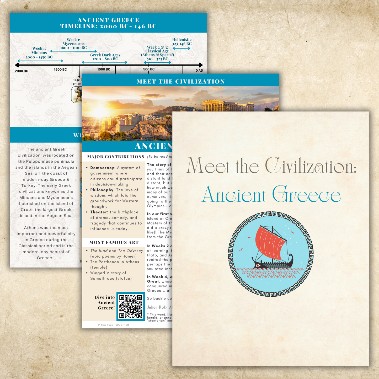 Ancient History: Ancient Greece | Charlotte Mason Style History Curriculum