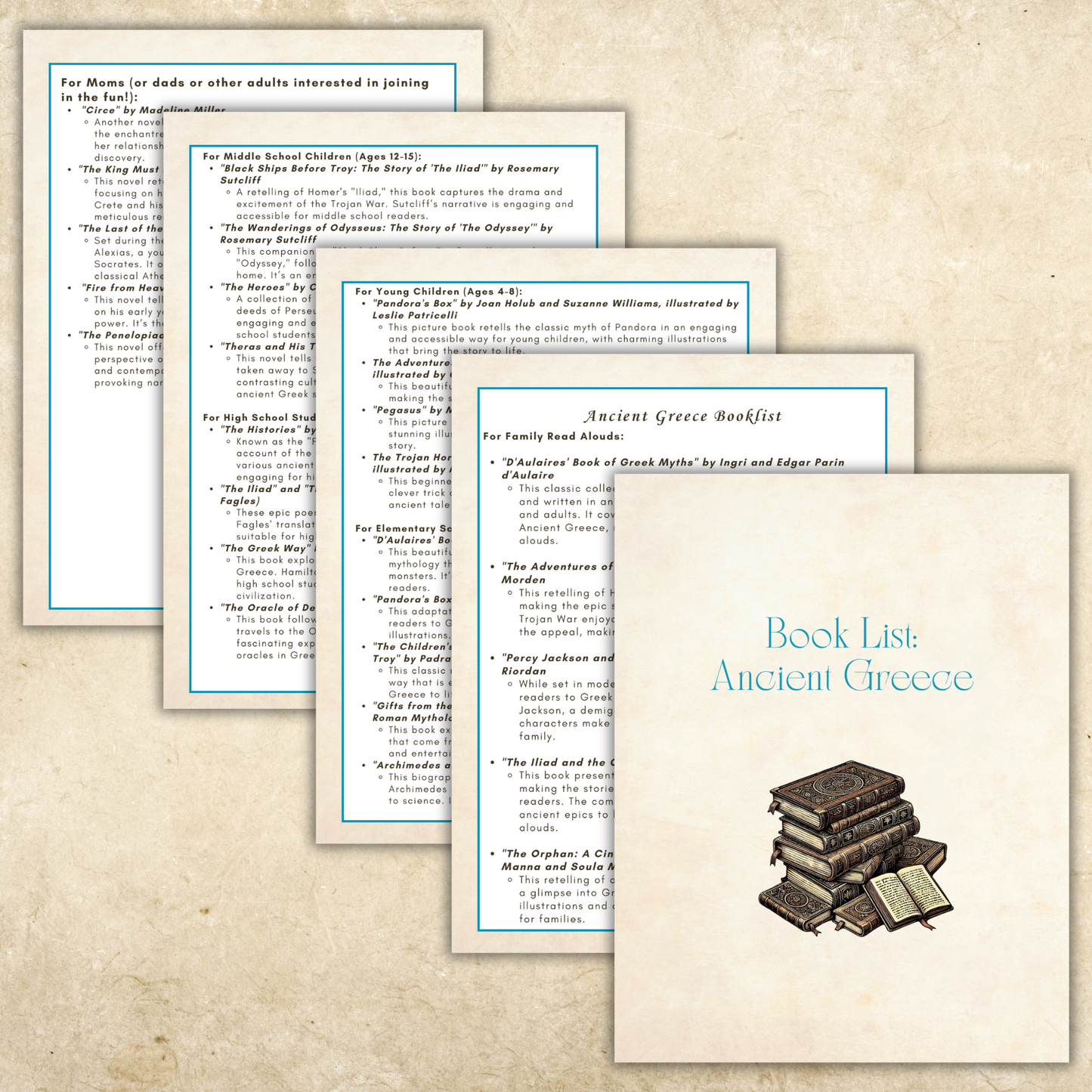 Ancient History: Ancient Greece | Charlotte Mason Style History Curriculum