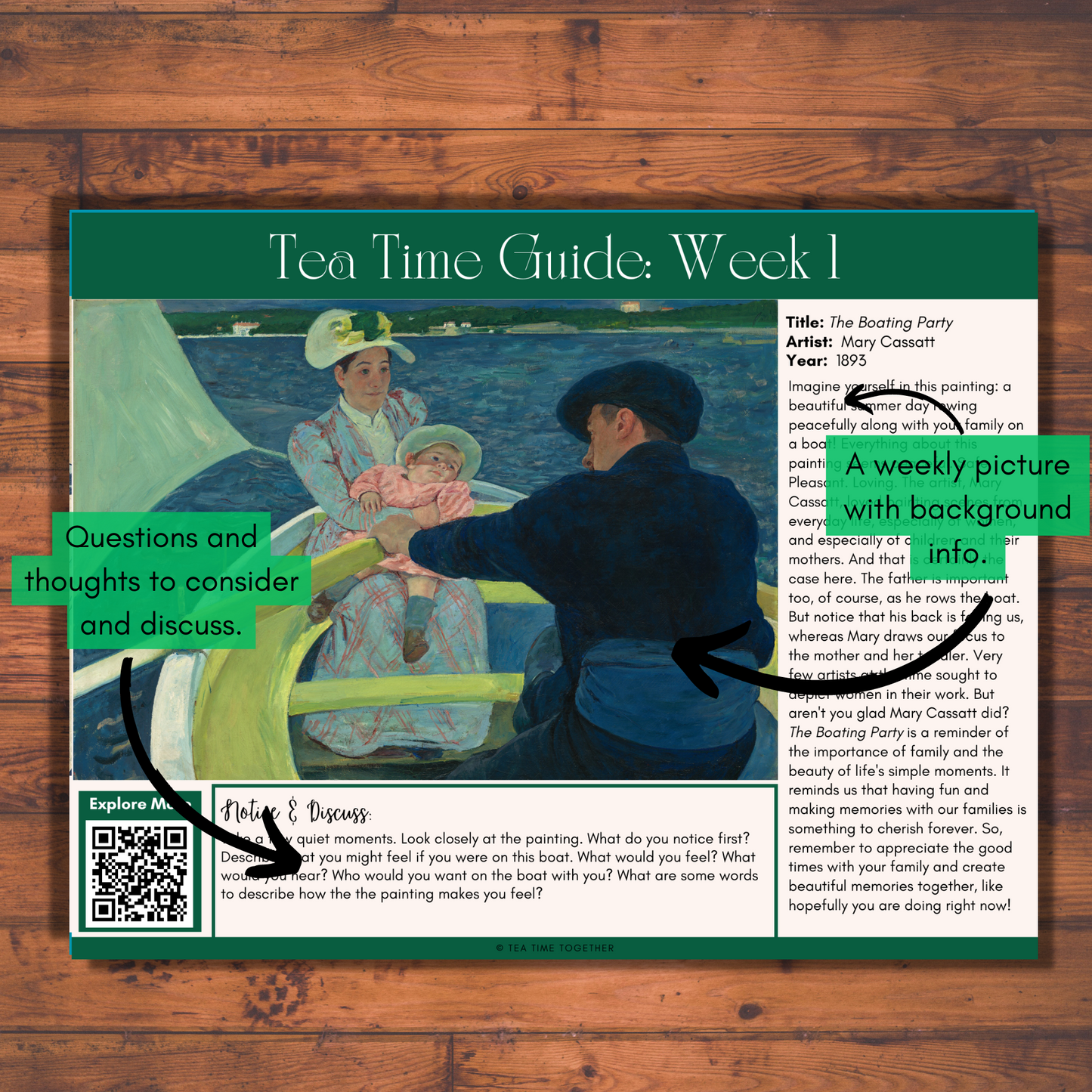 August Tea Time Guides | Art, Poetry & Classical Music