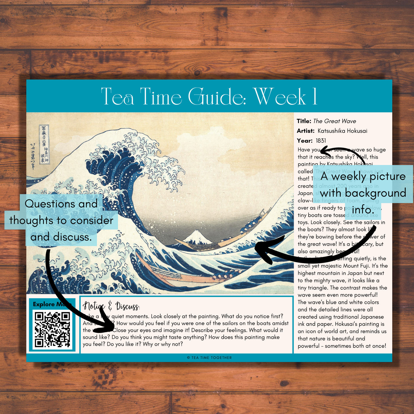 July Tea Time Tea Time Guides | Art, Poetry & Classical Music