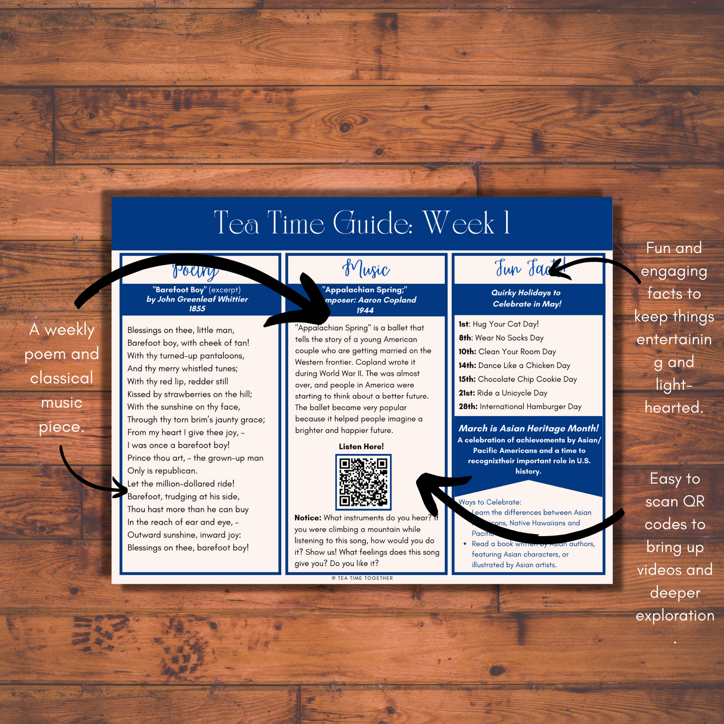 May Tea Time Guides | Art, Poetry & Classical Music