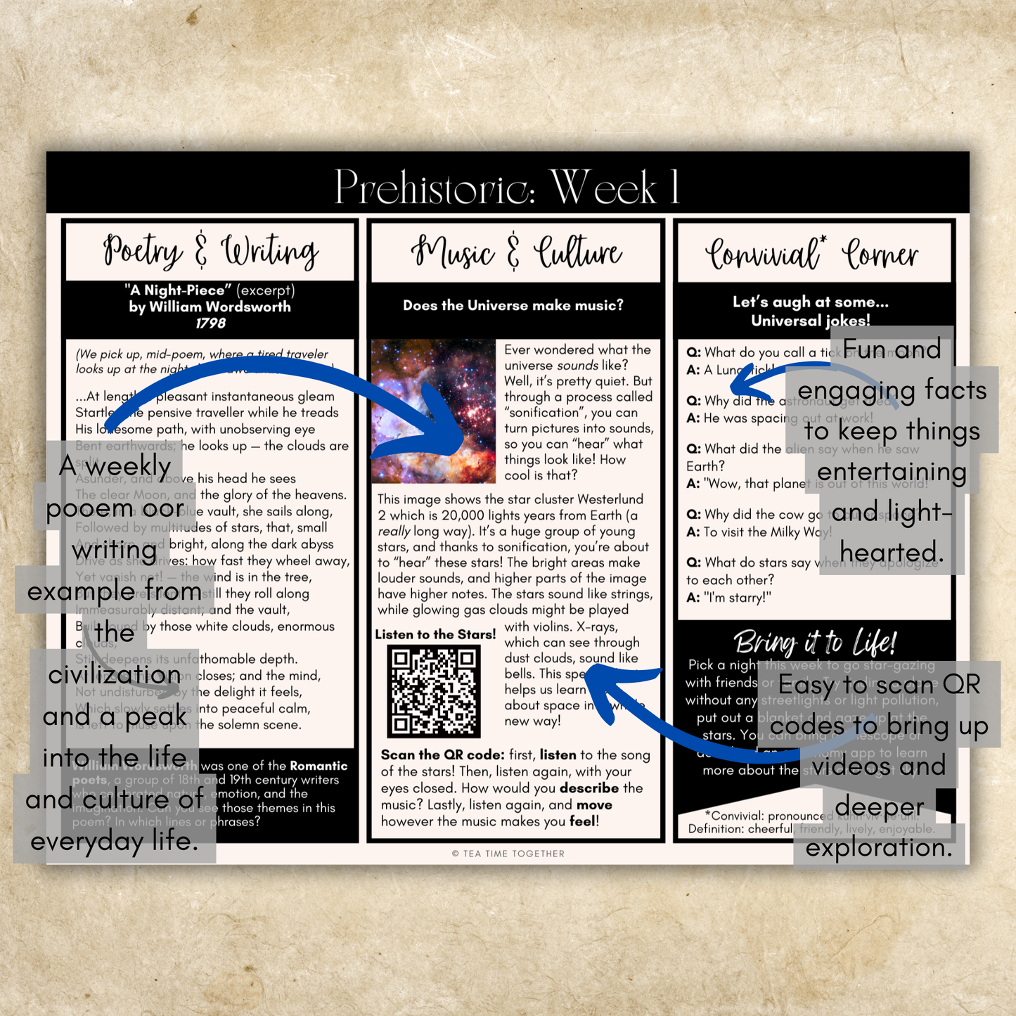 Ancient History: Creation & Prehistoric Civilizations | Charlotte Mason Style History Curriculum