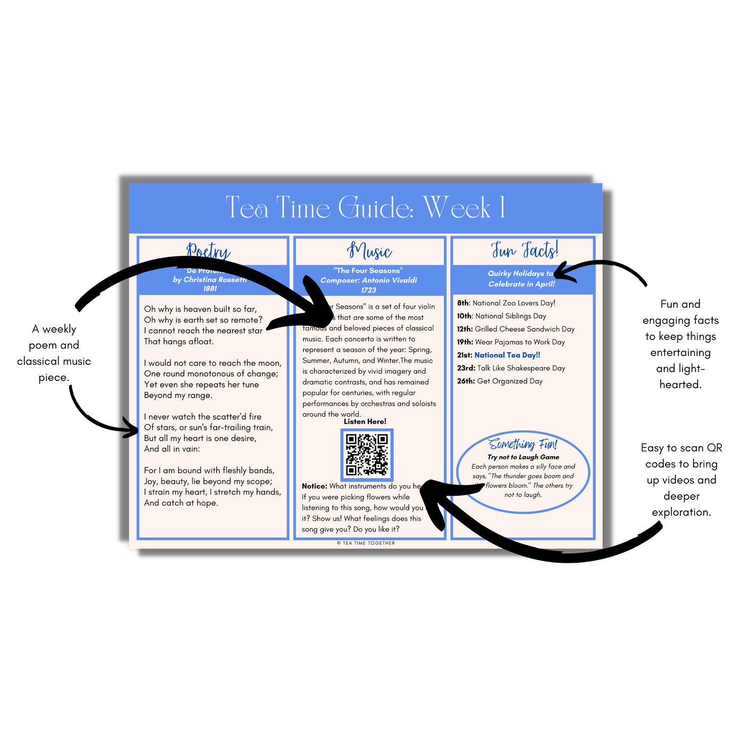 April Guides | Charlotte Mason Style History Curriculum