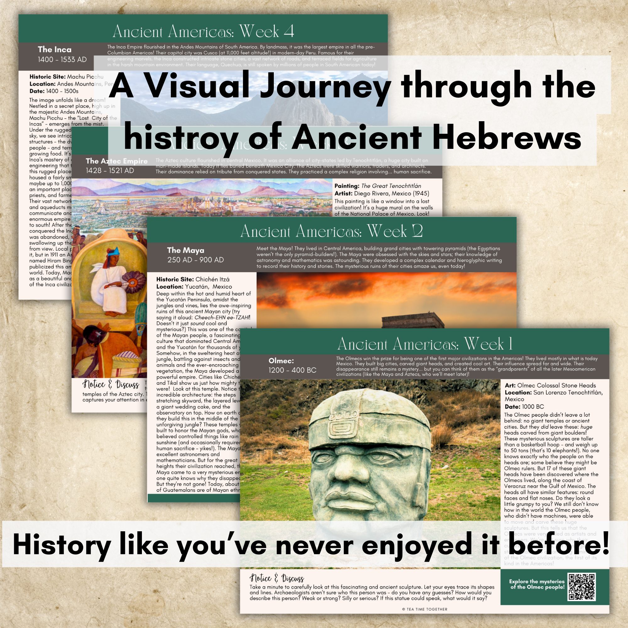 Ancient History: The Americas | Charlotte Mason Style History Curriculum