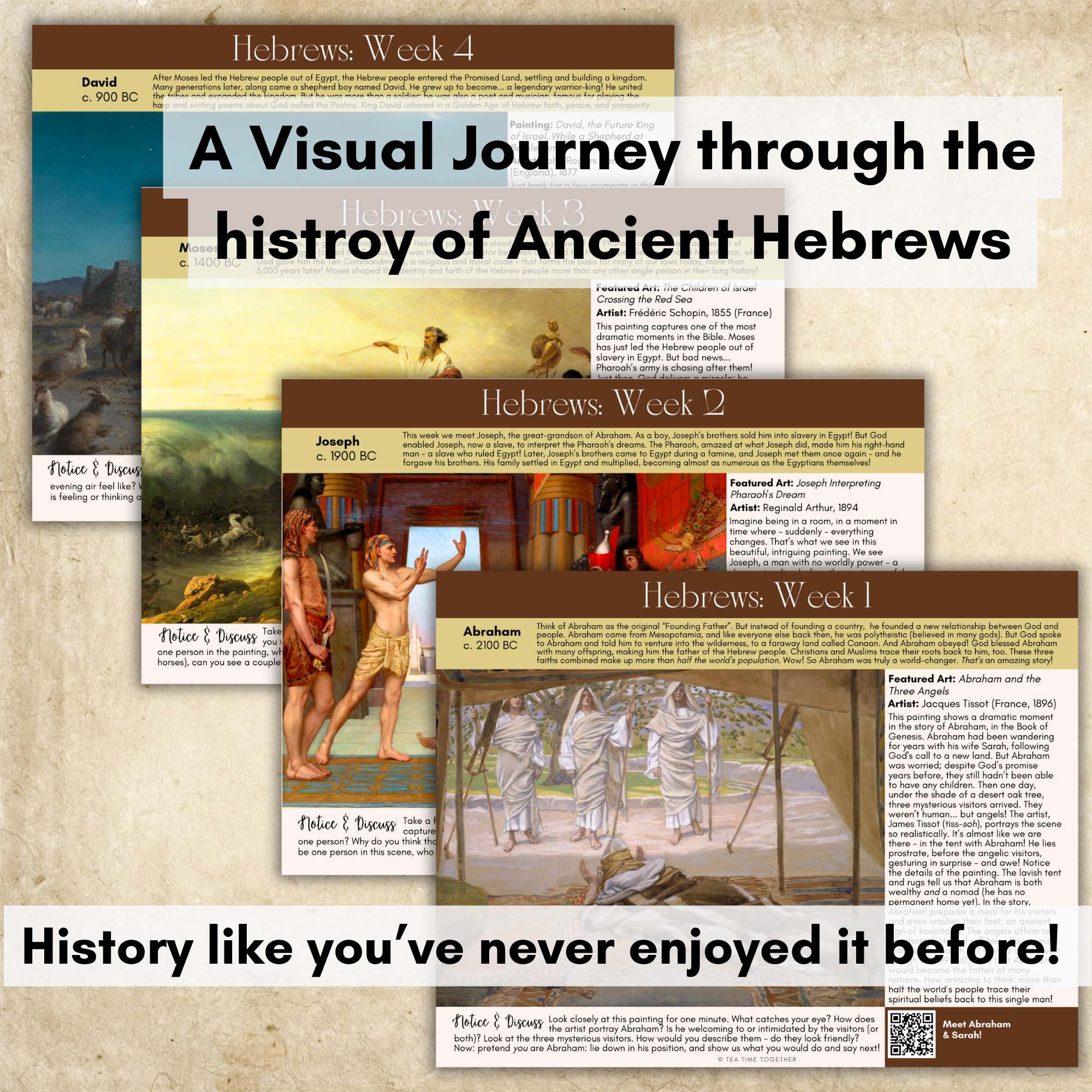Ancient History: Hebrews | Charlotte Mason Style History Curriculum