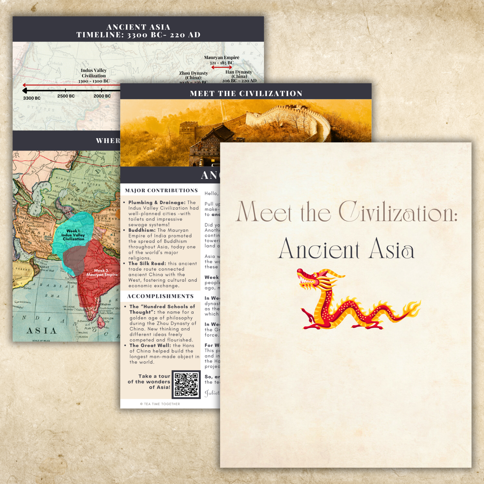 Ancient History: Asia | Charlotte Mason Style History Curriculum