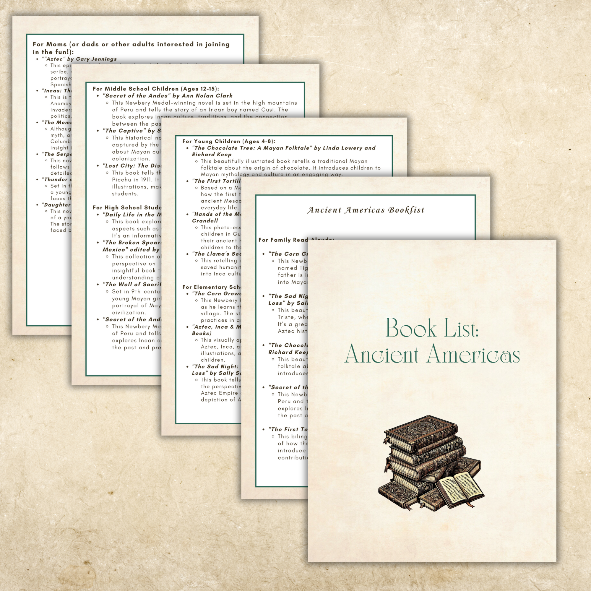 Ancient History: The Americas | Charlotte Mason Style History Curriculum