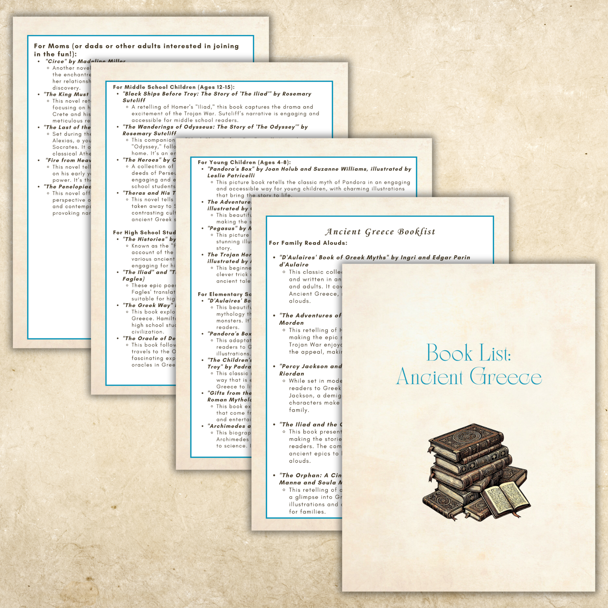 Ancient History: Ancient Greece | Charlotte Mason Style History Curriculum