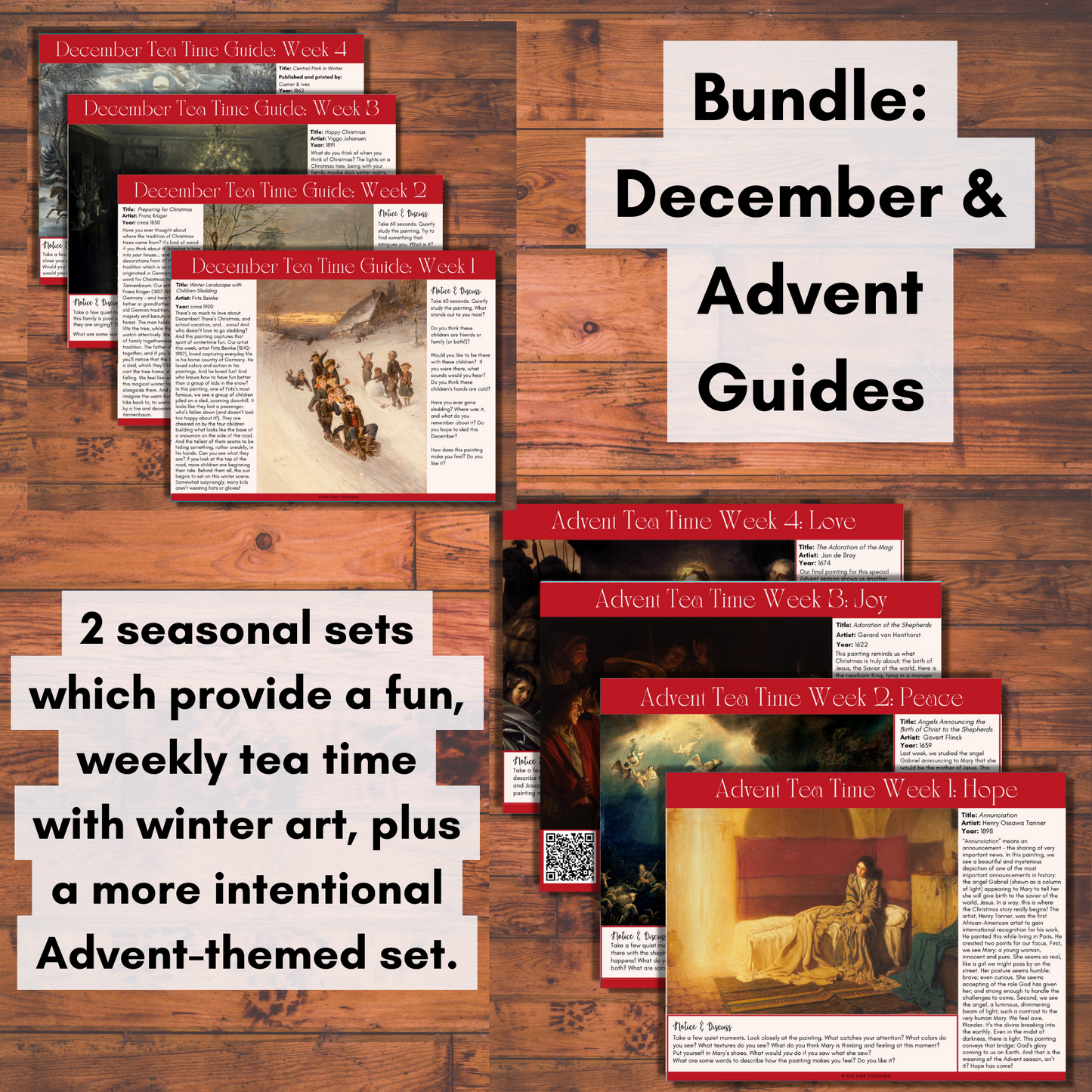 BUNDLE! December & Advent Guides